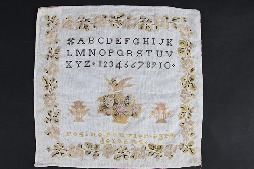 Abécédaire Ouvrage de broderie